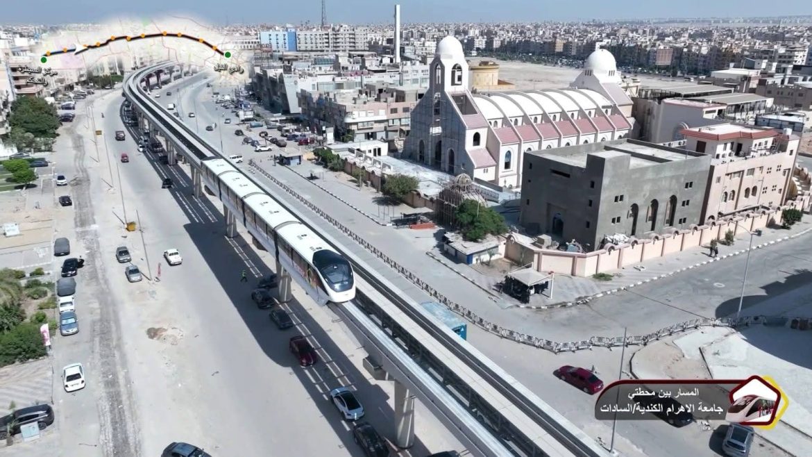 النقل: مونوريل غرب النيل يقترب من التشغيل.. ويوفر 20 ألف فرصة عمل