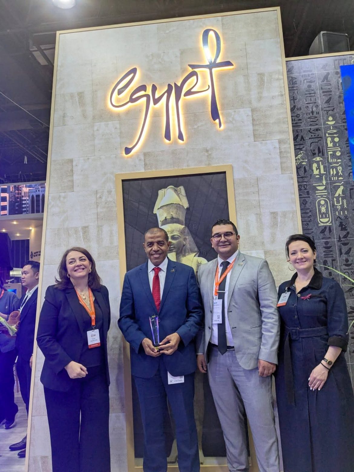 مصر تفوز بجائزة أفضل وجهة سياحية للعام بالمعرض السياحي الدولي KITF بكازاخستان