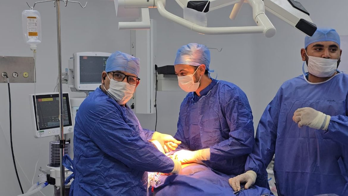 قافلة مصر الخير الجراحية تجري 30 عملية جراحية بمستشفي سيدي براني بمطروح