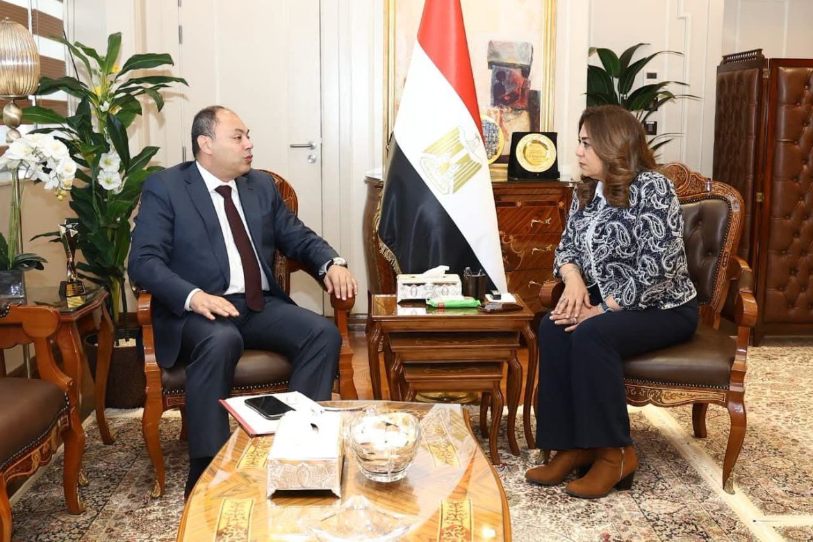 وزيرة التنمية المحلية تتابع مشروعات الصعيد وتؤكد دعم التصنيع وفرص العمل