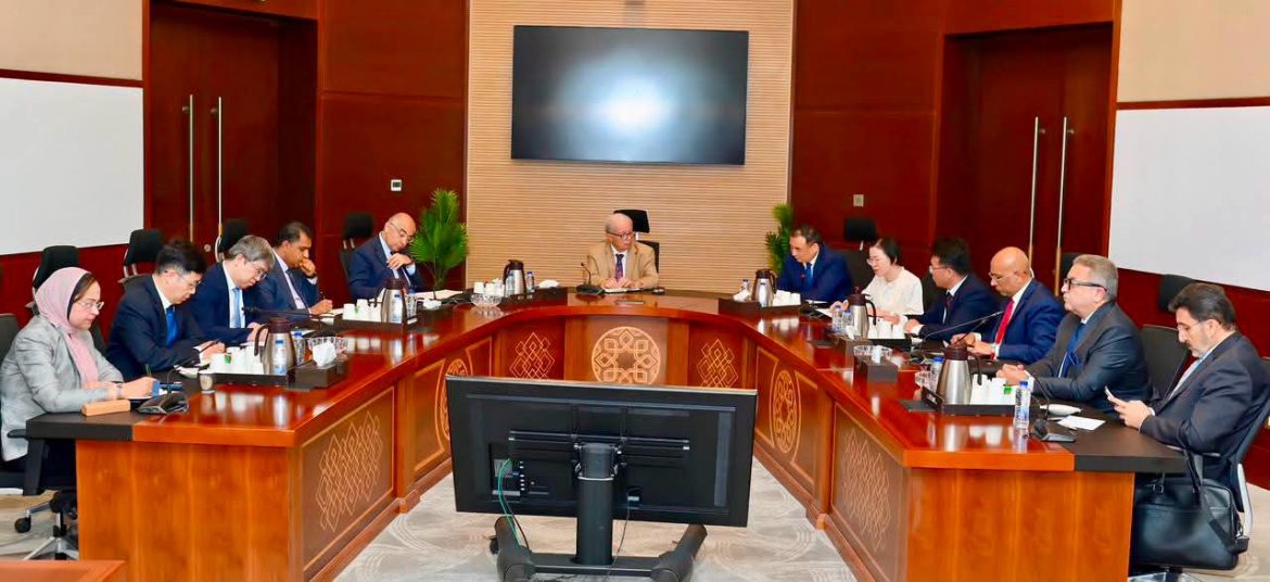 نائب رئيس الوزراء يبحث توسيع استثمارات صينية جديدة في قطاع البتروكيماويات