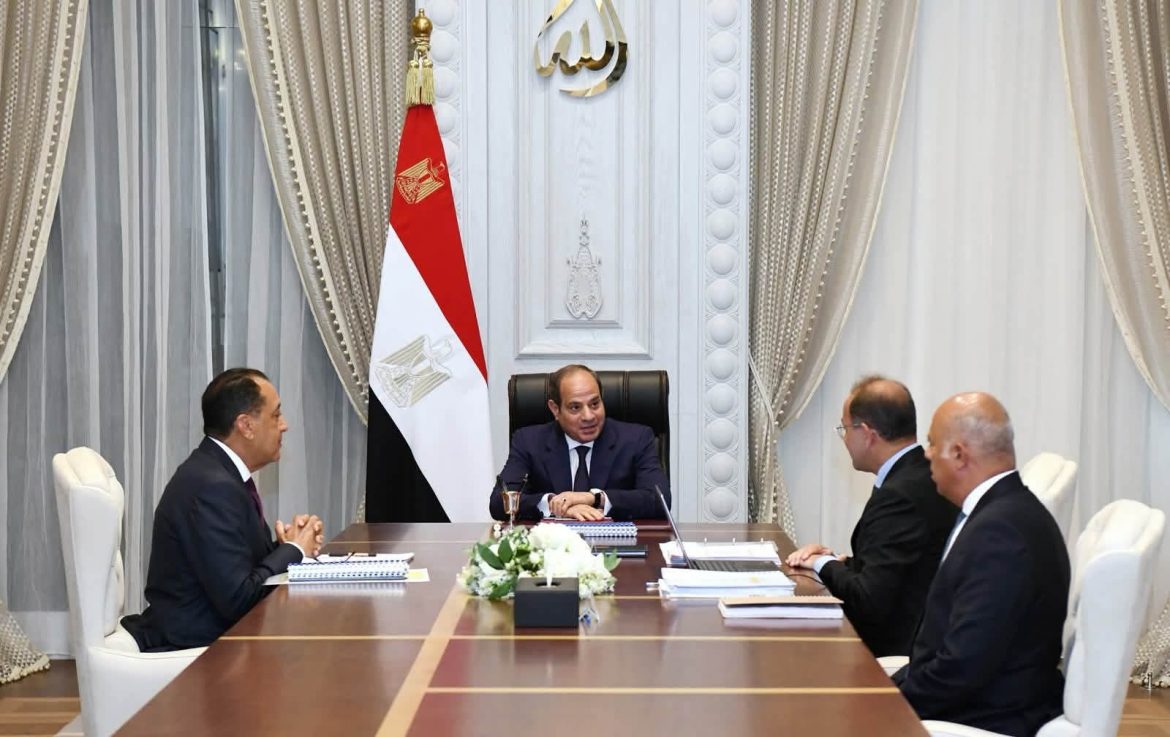 الرئيس السيسي يؤكد أهمية مواصلة تطوير المنظومة الضريبية وتحسين الخدمات