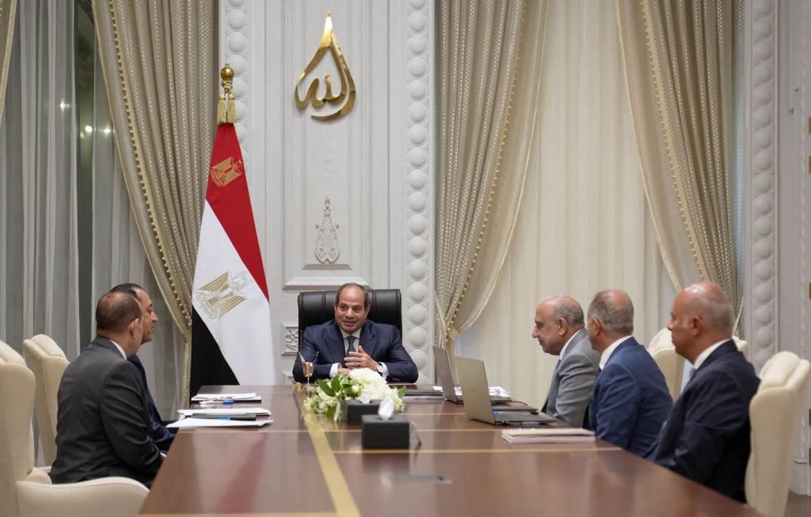 الرئيس السيسي يوجه بتوطين صناعة بطاريات تخزين الطاقة في مصر