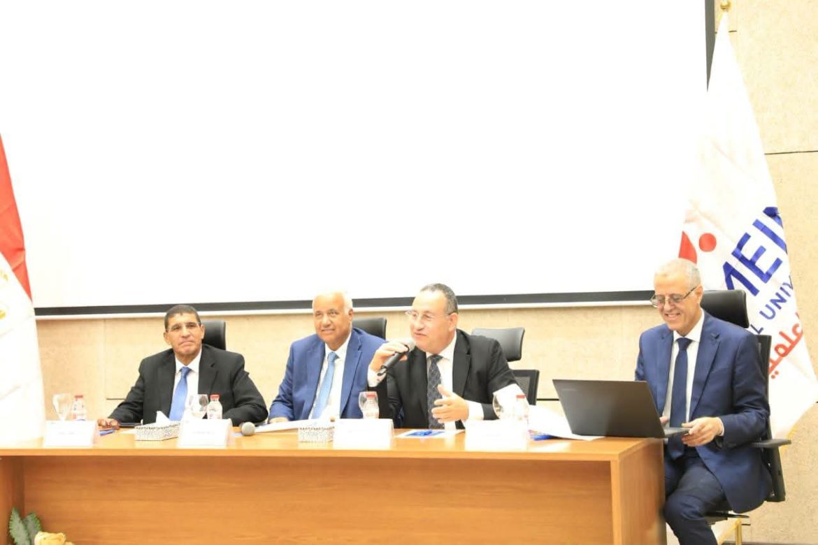 جانب من اجتماع مجلسي الجامعات الخاصة والأهلية