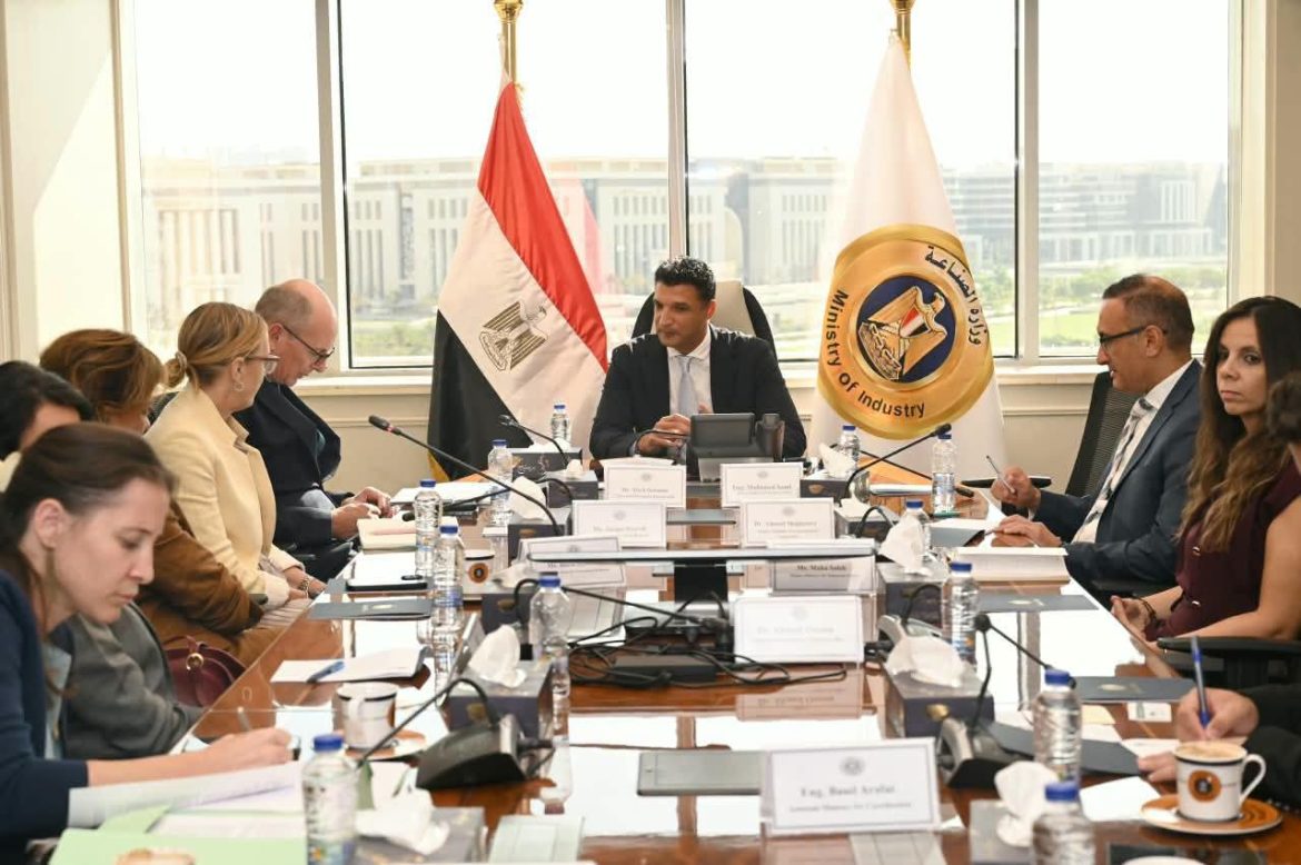 وزارة الصناعة وEBRD تبحثان تمويل المناطق الصناعية والتحول للطاقة النظيفة
