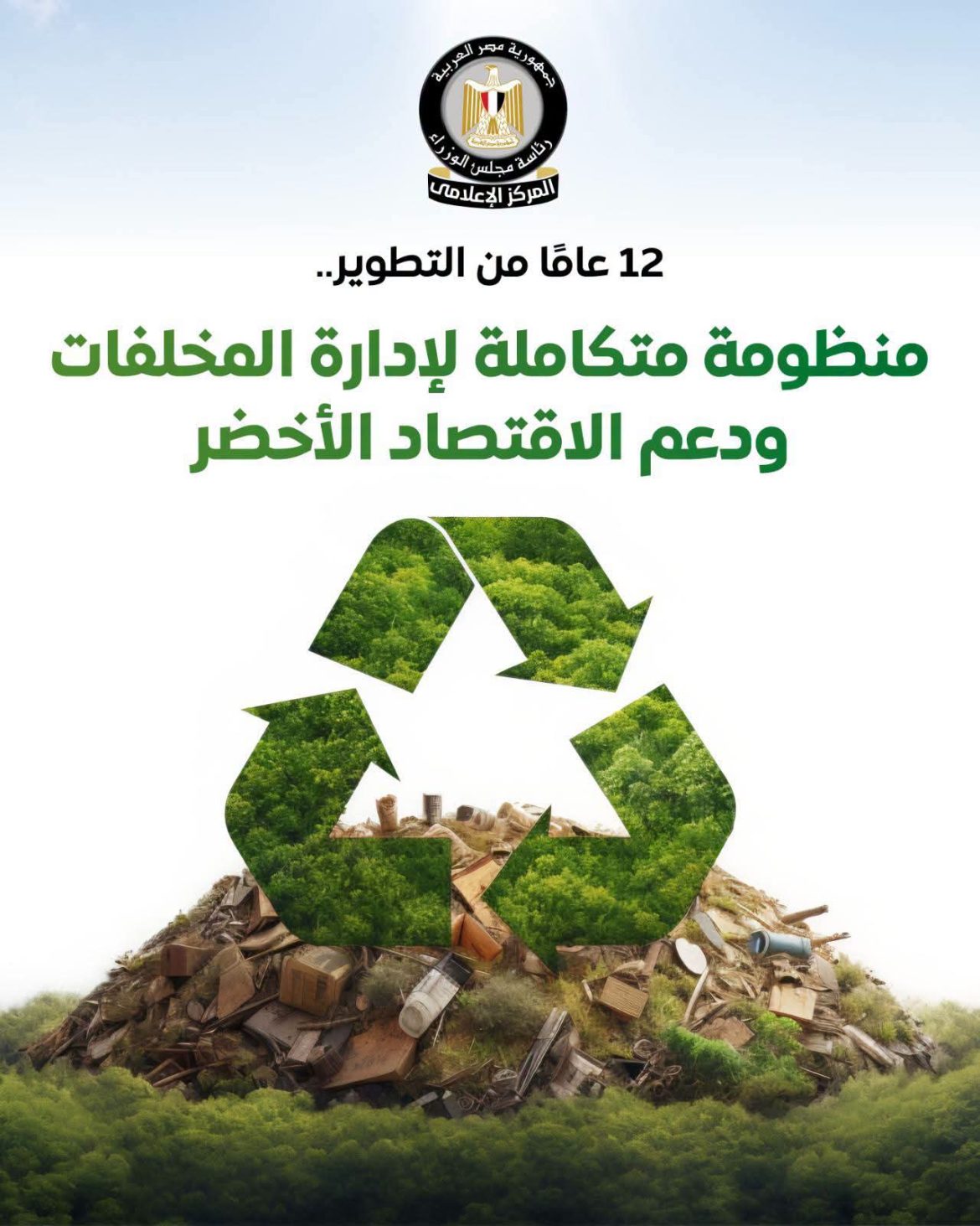 مصر ترفع كفاءة جمع المخلفات وتتخلص من آلاف الأطنان الخطرة